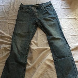 One (1) Pair Old Navy Loose Light Blue Jeans.